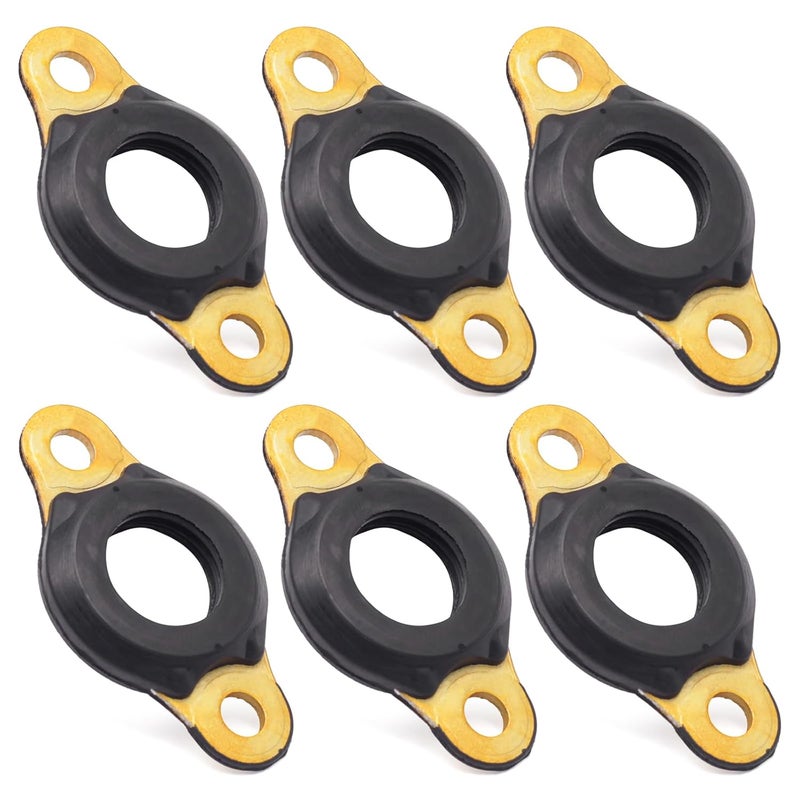 Dusledel 6 Pcs A4720780180 Leak-Proof Fuel Injector Line Seals Kit Compatible with Detroit DD15 Diesel Engines Replacement for Freightliner Cascadia for Western Star Replace A4720780480 - Image 1